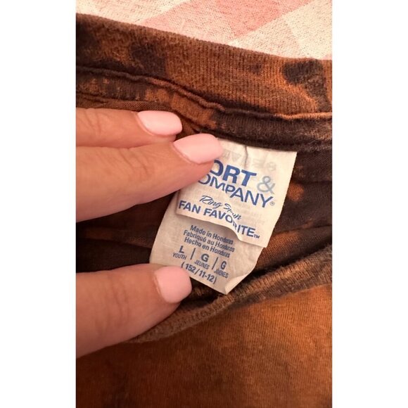 Custom bleach tie dye DONK car shirt - Picture 3 of 4